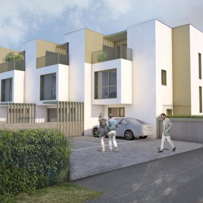 Brosamergasse, Rendering - Ansicht Süd – LCB Planung GmbH.