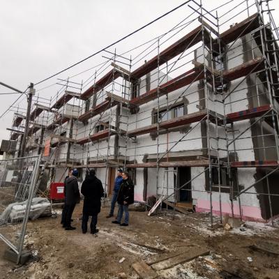 Brosamergasse, lcb-Planung GmbH, Baustelle - Ansicht Ost