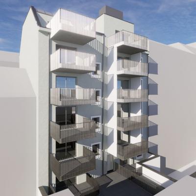 Pernersdorfergasse, LCB-Planung GmbH, Rendering - Innenhof