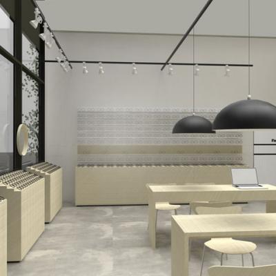 Videbis, LCB-Planung GmbH, Rendering - Innenansicht Shop