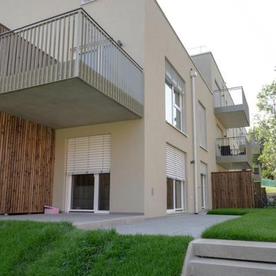 Enzesfeld Parkweg, Ansicht - Privater Freiraum – LCB Planung GmbH.