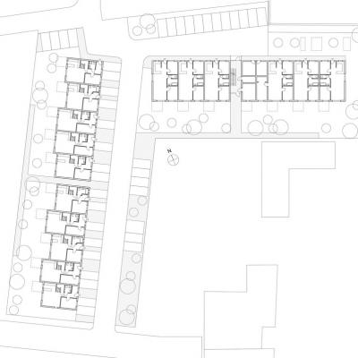 Dorfhäuser Göllersdorf, Grundriss – LCB Planung GmbH.